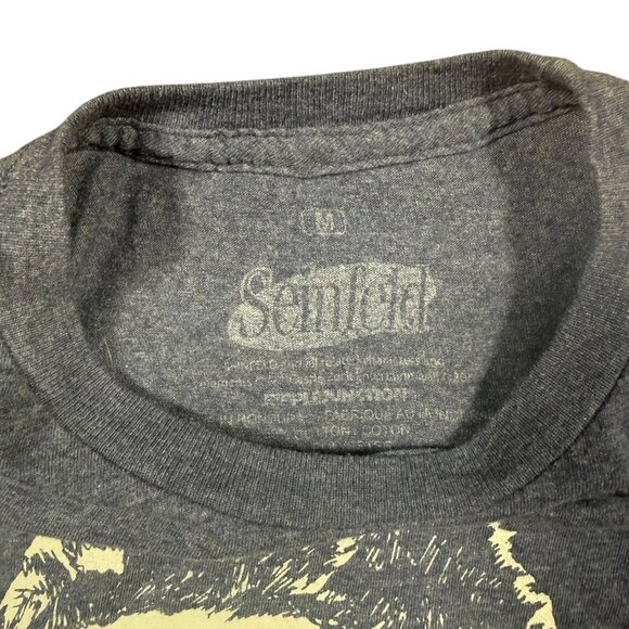 Womens Blue Medium Seinfeld Soup Nazi "No Soup for You" Tee Shirt - Picture 3 of 6